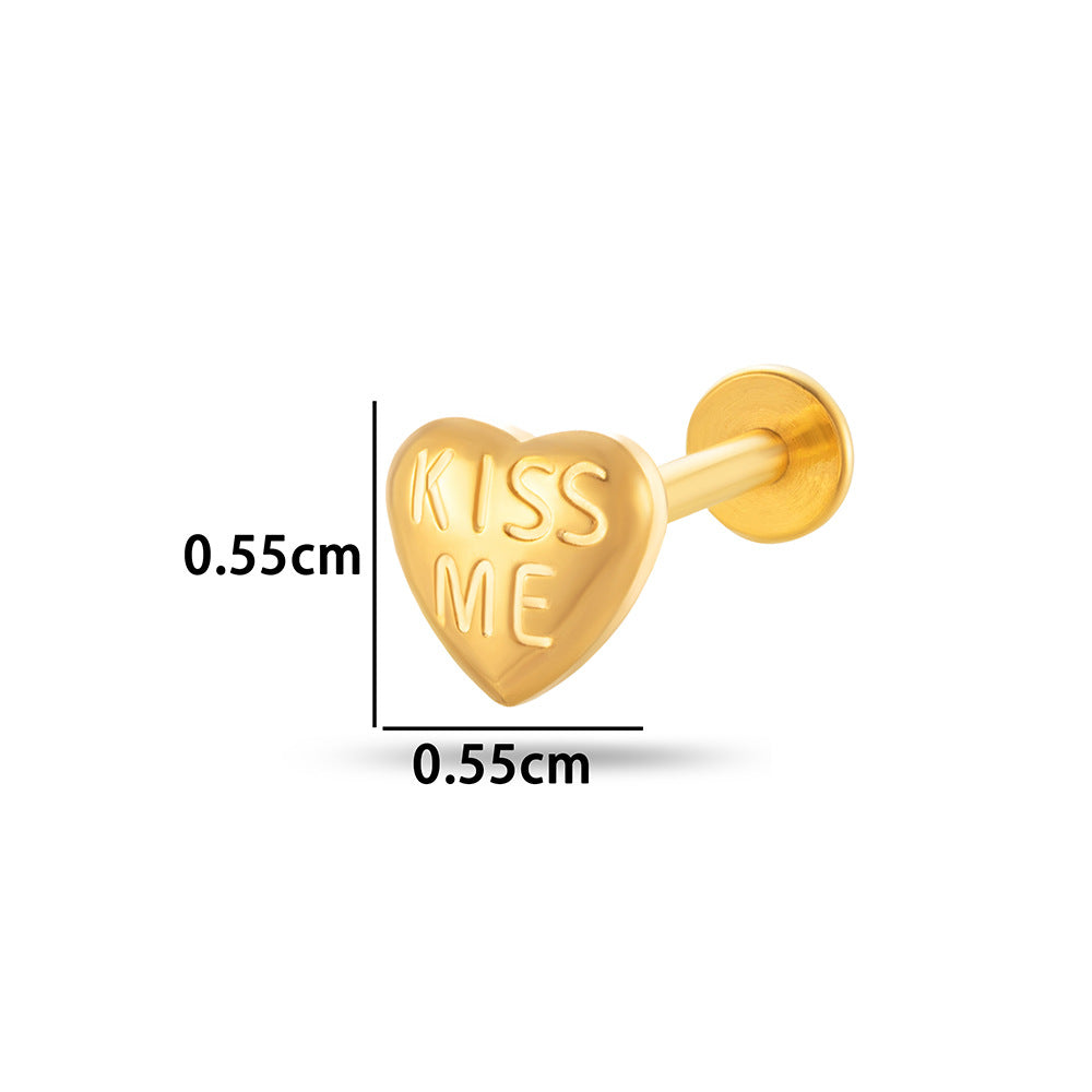 Titanium Curve Barbell Piercing – Hypoallergenic CZ Ends & Fast Shipping