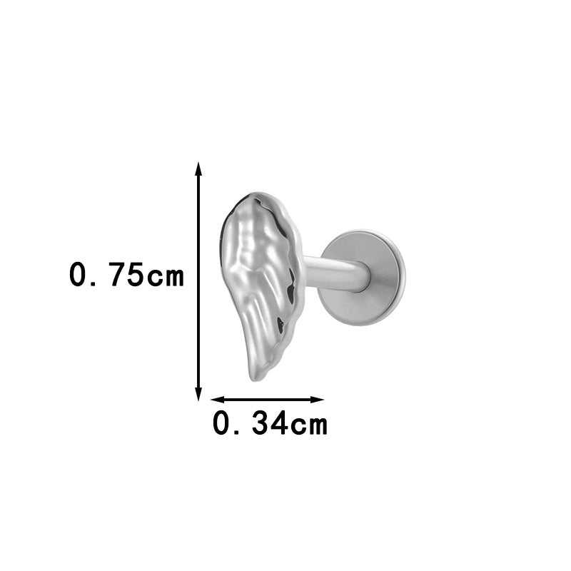 Pure Titanium Animal-Shaped Stud Earrings for Cartilage Piercing | G23/F136 Hypoallergenic