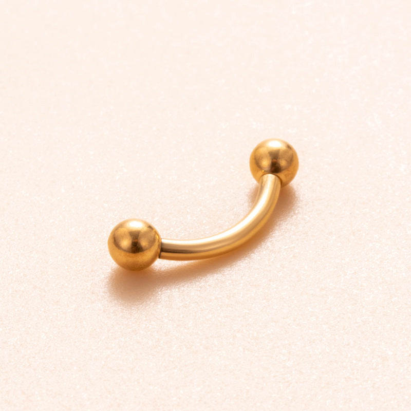 G23/F136 Titanium Internal Thread Eyebrow Piercing – Stylish and Durable Body Jewelry for Fashionable Piercings