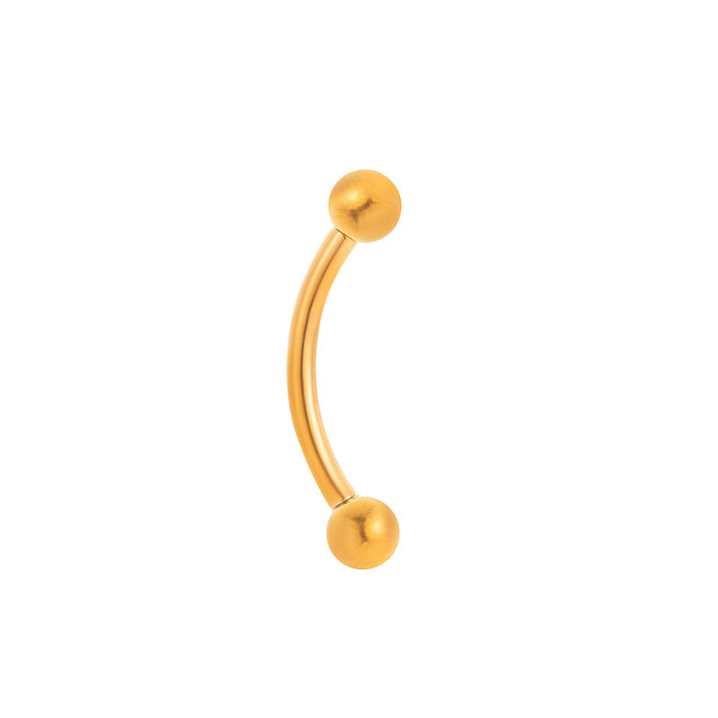 G23/F136 Titanium Internal Thread Eyebrow Piercing – Stylish and Durable Body Jewelry for Fashionable Piercings