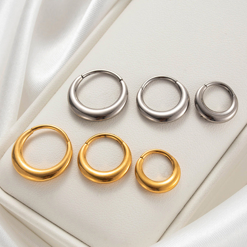Titanium Piercing Earring – Hypoallergenic, Seamless Design for Cartilage, Helix, Daith