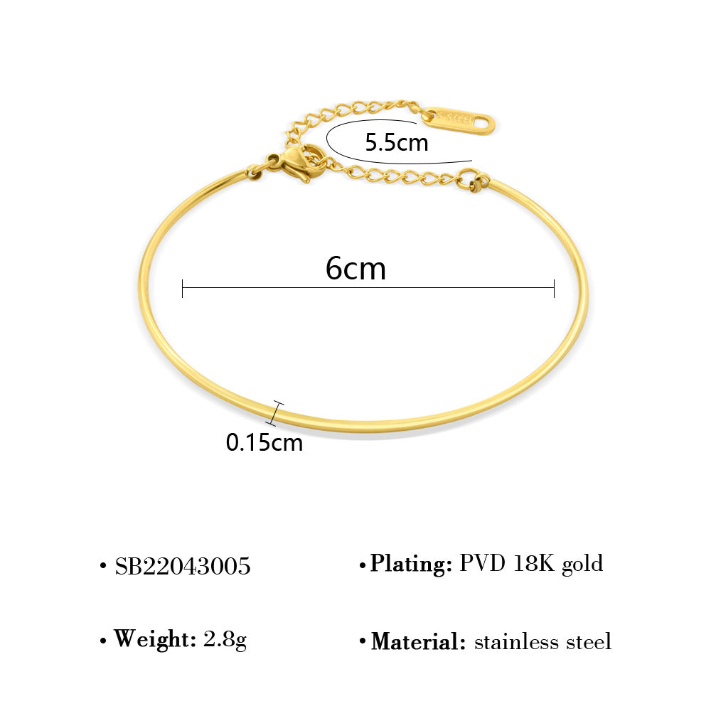 18K Gold Plated Stainless Steel Bohemian Natural Stone Beaded Evil Eye Bracelet | Layered Crystal Charm Bracelet Jewelry