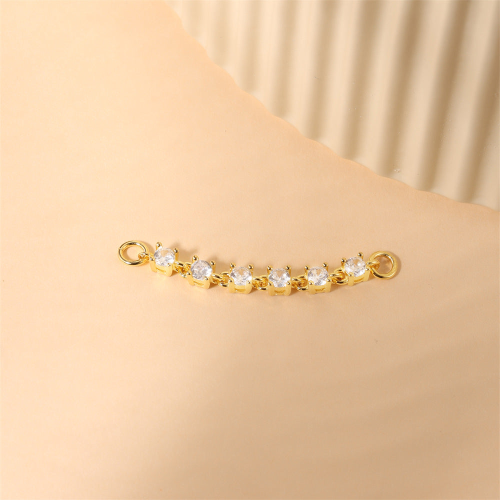 ASTM F136 multi-layers Waterdrop Tassel Pendant Cartilage Chain Piercing Earrings Accessories