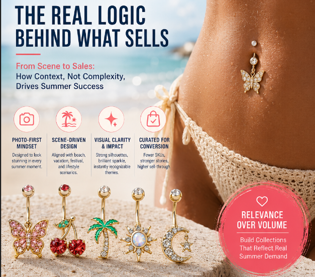 Why Some Belly Ring Collections Sell Out Every Summer While Others Sit in Inventory