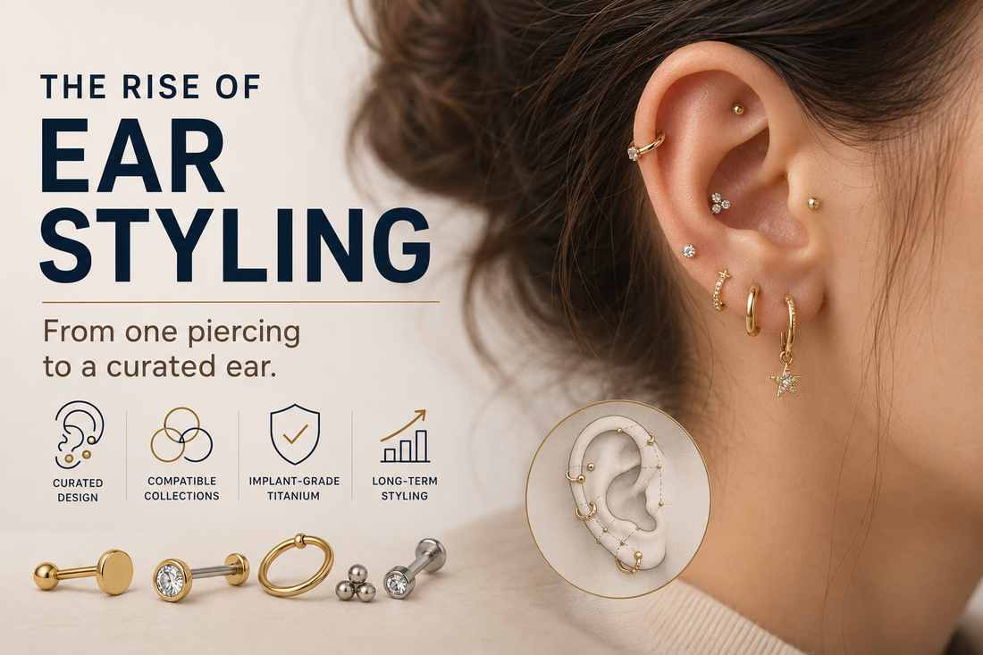 The Rise of Ear Styling: Why Customers No Longer Buy Just One Piercing