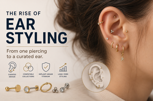 The Rise of Ear Styling: Why Customers No Longer Buy Just One Piercing