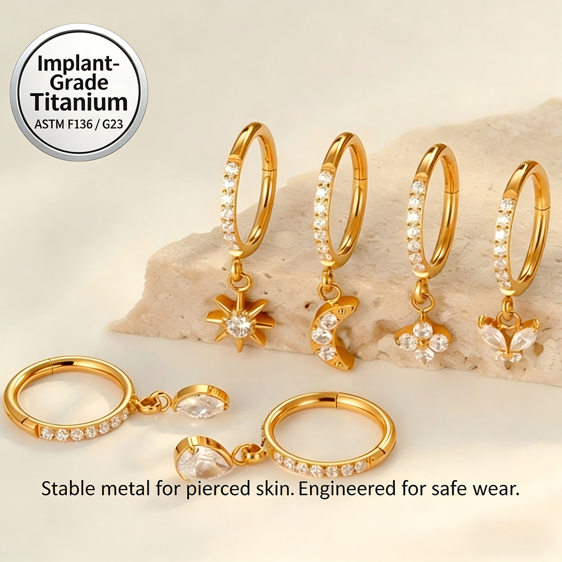 The Secret to Long-Term Comfort: How Ergonomics Shapes Piercing Jewelry