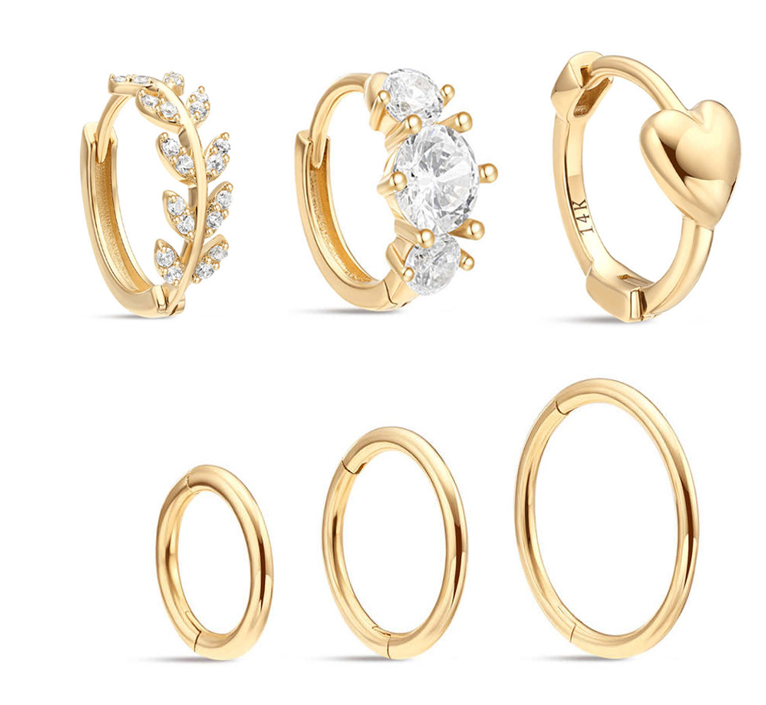 14K GOLD EARRINGS