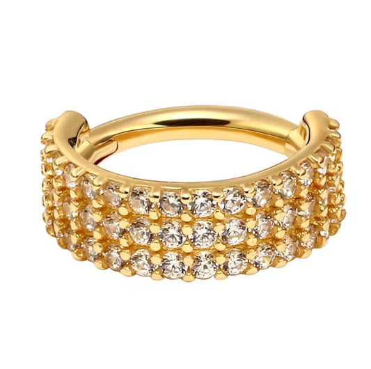 Triple Line Paved CZ Segment Clicker