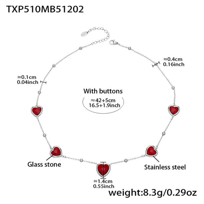 Modern Glass Shine Jewelry | Stainless Steel Necklaces, Bracelets & Earrings