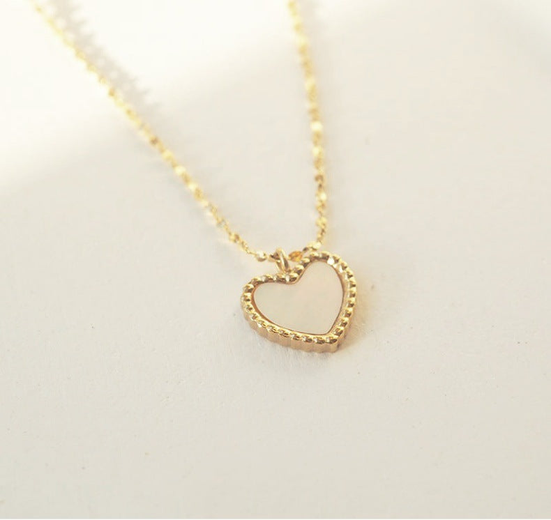 Affordable Luxury  Heart Titanium Steel  316L Stainless Steel Necklace |  Heart Pendant Designs