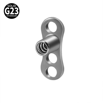 ASTM F136 Titanium Opal Heart Dermal – Minimal Collarbone Skin Implant Jewelry