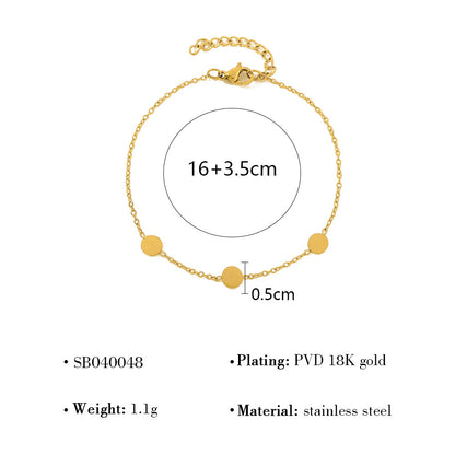 18K Gold Plated Titanium Steel Bohemian Style Multicolor Beaded Evil Eye Pendant Bracelet Set