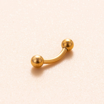 G23/F136 Titanium  Internal Thread Eyebrow Piercing – Stylish and Durable Body Jewelry for Fashionable Piercings