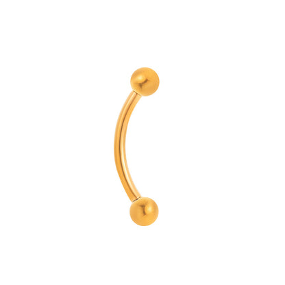 G23/F136 Titanium  Internal Thread Eyebrow Piercing – Stylish and Durable Body Jewelry for Fashionable Piercings