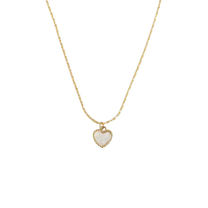 Affordable Luxury  Heart Titanium Steel  316L Stainless Steel Necklace |  Heart Pendant Designs
