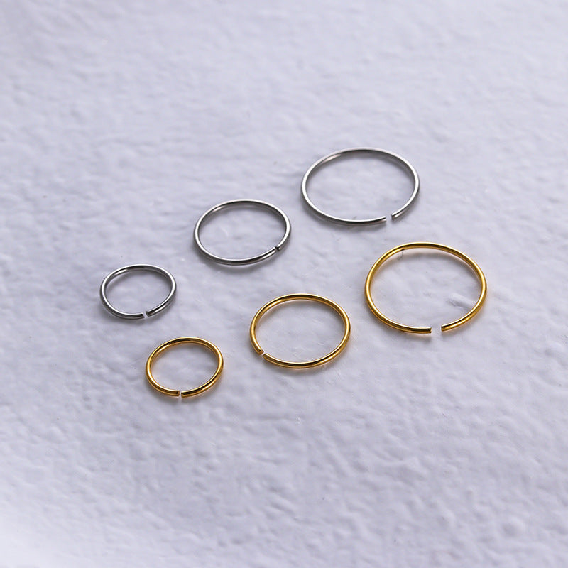 G23/F136 Titanium 20G Hoop Piercing Jewelry | Lip, Nose, and Cartilage Rings | Fashionable & Hypoallergenic