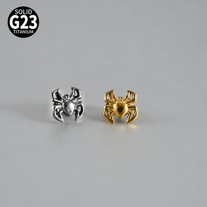ASTM F136 Titanium Spider Dermal Anchor – Internally Threaded Surface & Collarbone Piercing Jewelry