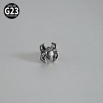 ASTM F136 Titanium Spider Dermal Anchor – Internally Threaded Surface & Collarbone Piercing Jewelry