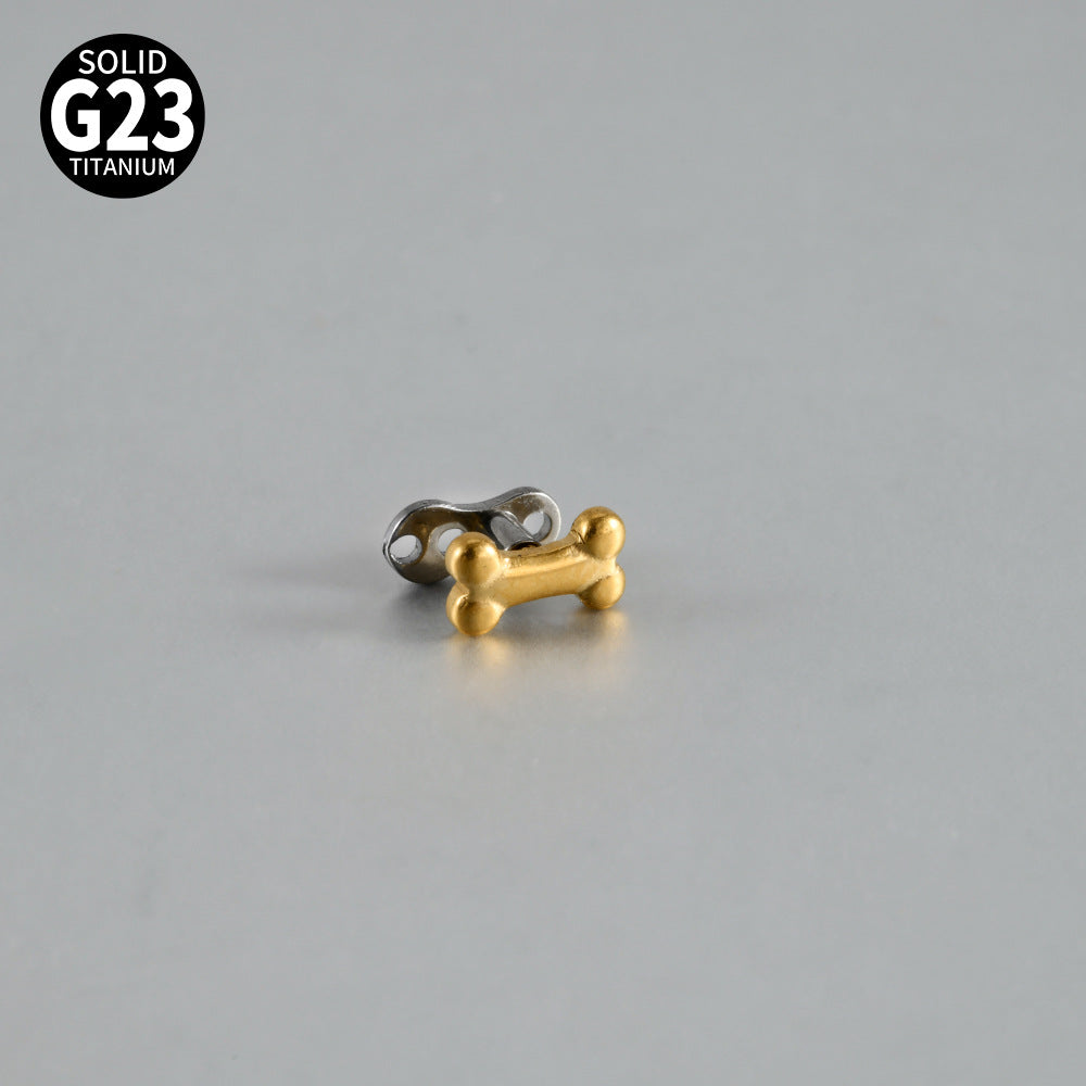 ASTM F136 Titanium Bone Dermal Anchor – Internally Threaded Surface & Collarbone Piercing Jewelry