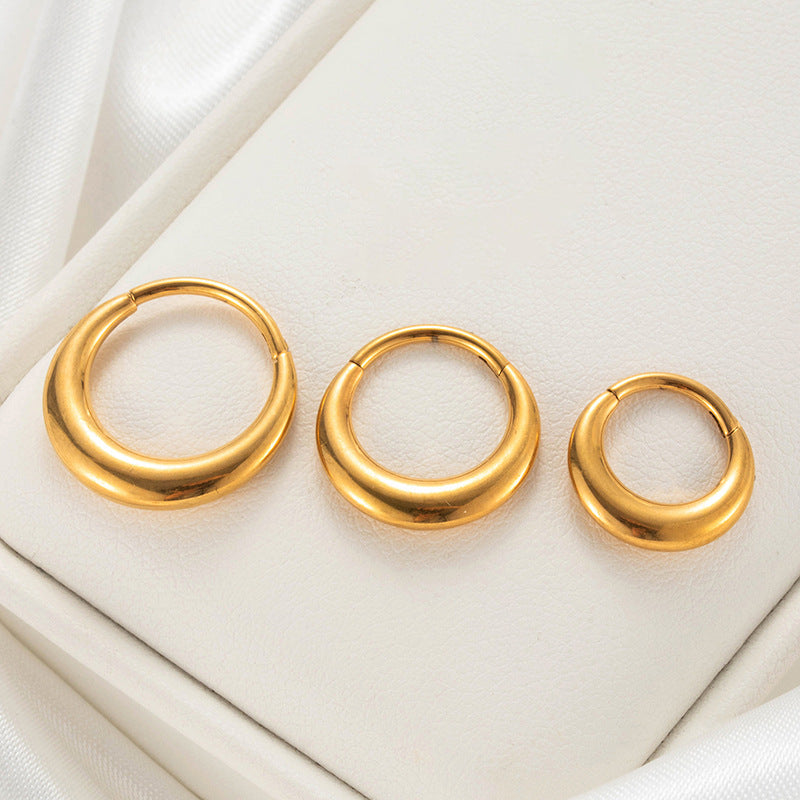 Titanium  Piercing Earring – Hypoallergenic, Seamless Design for Cartilage, Helix, Daith
