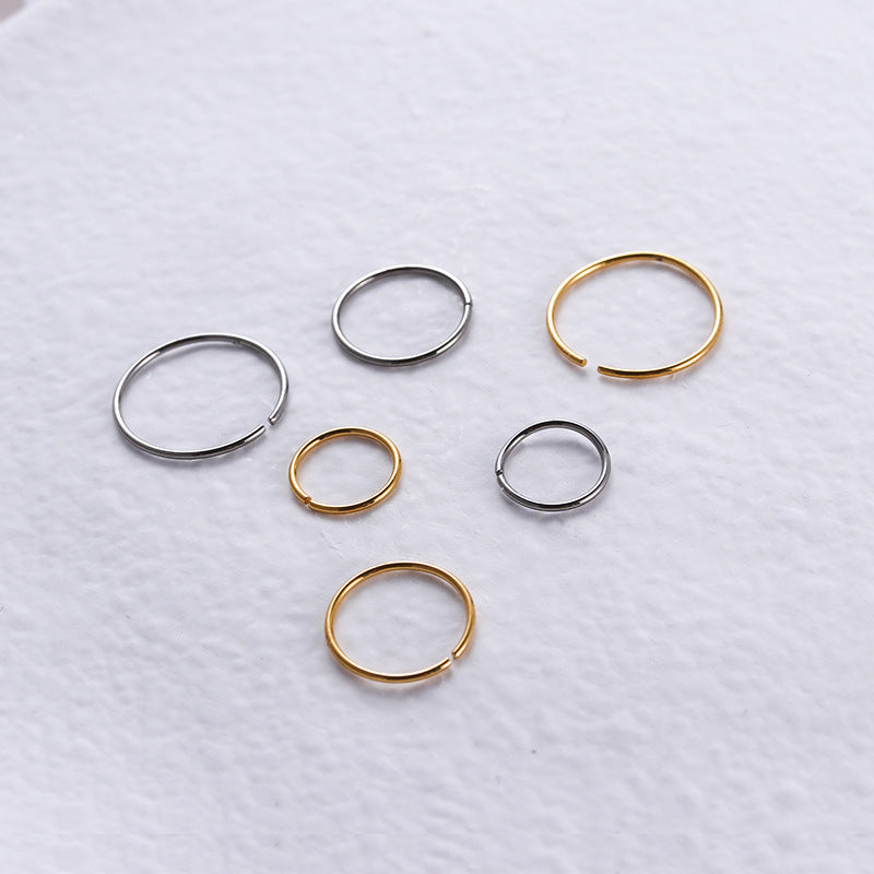 G23/F136 Titanium 20G Hoop Piercing Jewelry | Lip, Nose, and Cartilage Rings | Fashionable & Hypoallergenic