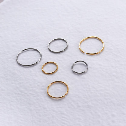 G23/F136 Titanium 20G Hoop Piercing Jewelry | Lip, Nose, and Cartilage Rings | Fashionable & Hypoallergenic