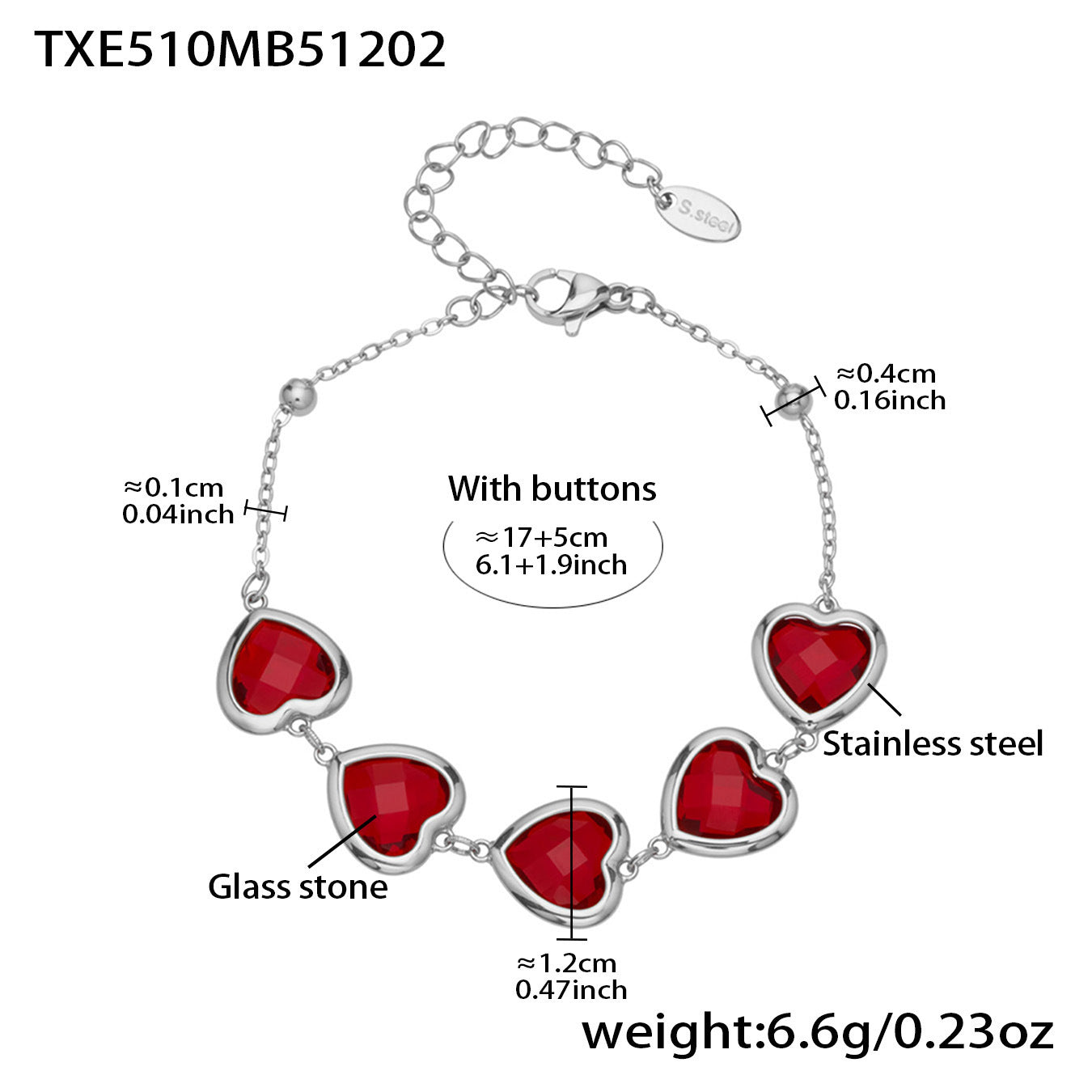 Modern Glass Shine Jewelry | Stainless Steel Necklaces, Bracelets & Earrings