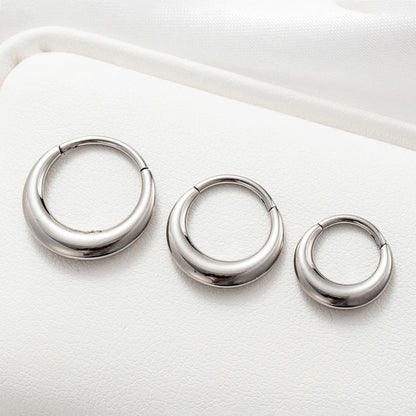 Titanium  Piercing Earring – Hypoallergenic, Seamless Design for Cartilage, Helix, Daith