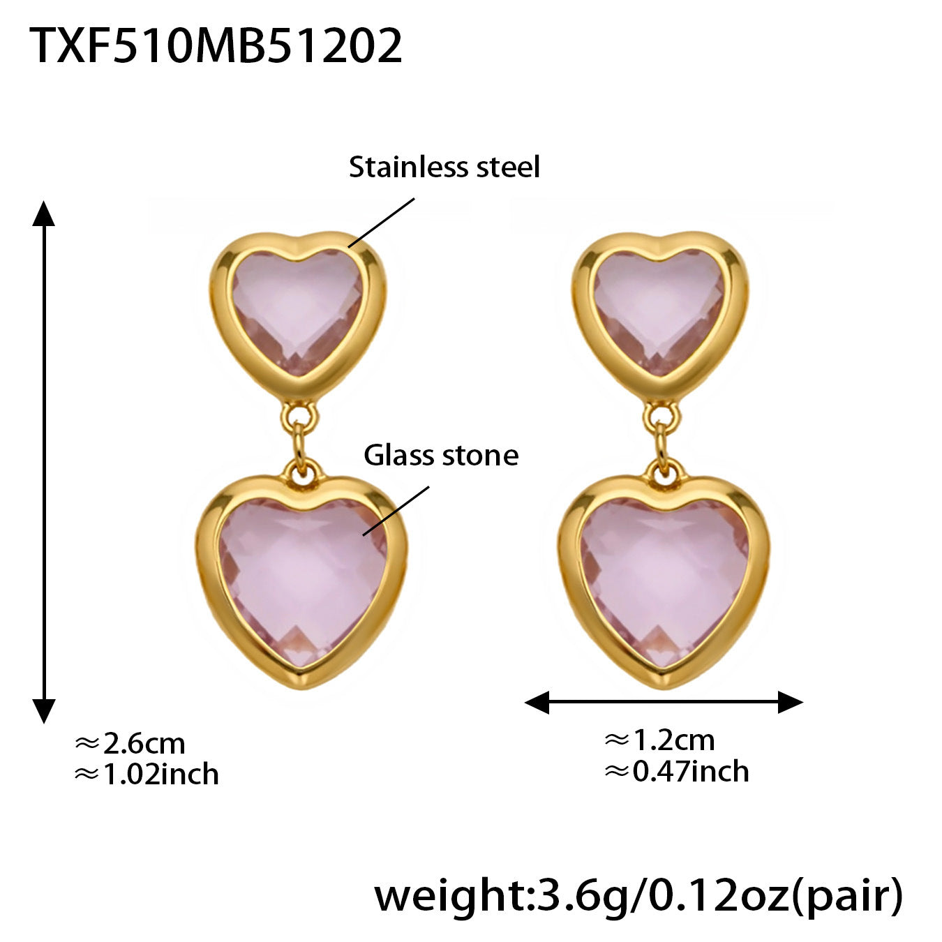 Modern Glass Shine Jewelry | Stainless Steel Necklaces, Bracelets & Earrings