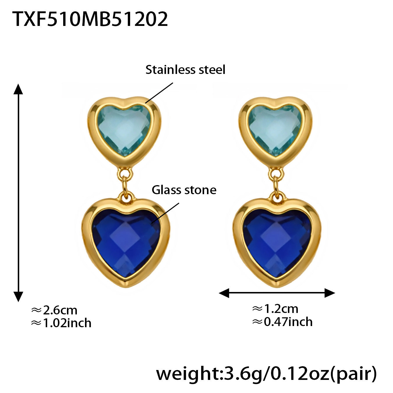 Modern Glass Shine Jewelry | Stainless Steel Necklaces, Bracelets & Earrings