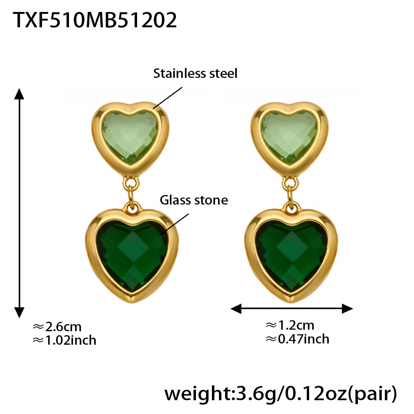 Modern Glass Shine Jewelry | Stainless Steel Necklaces, Bracelets & Earrings