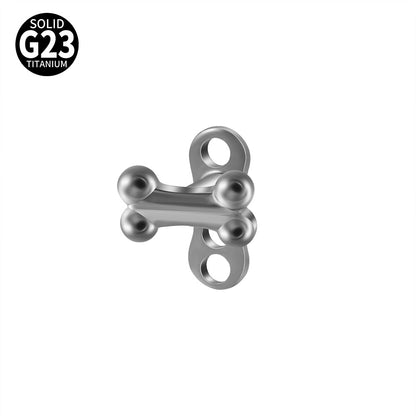 ASTM F136 Titanium Bone Dermal Anchor – Internally Threaded Surface & Collarbone Piercing Jewelry