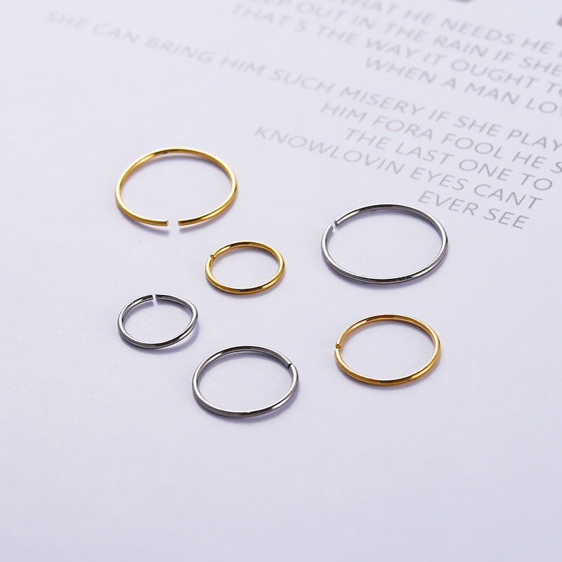 G23/F136 Titanium 20G Hoop Piercing Jewelry | Lip, Nose, and Cartilage Rings | Fashionable & Hypoallergenic