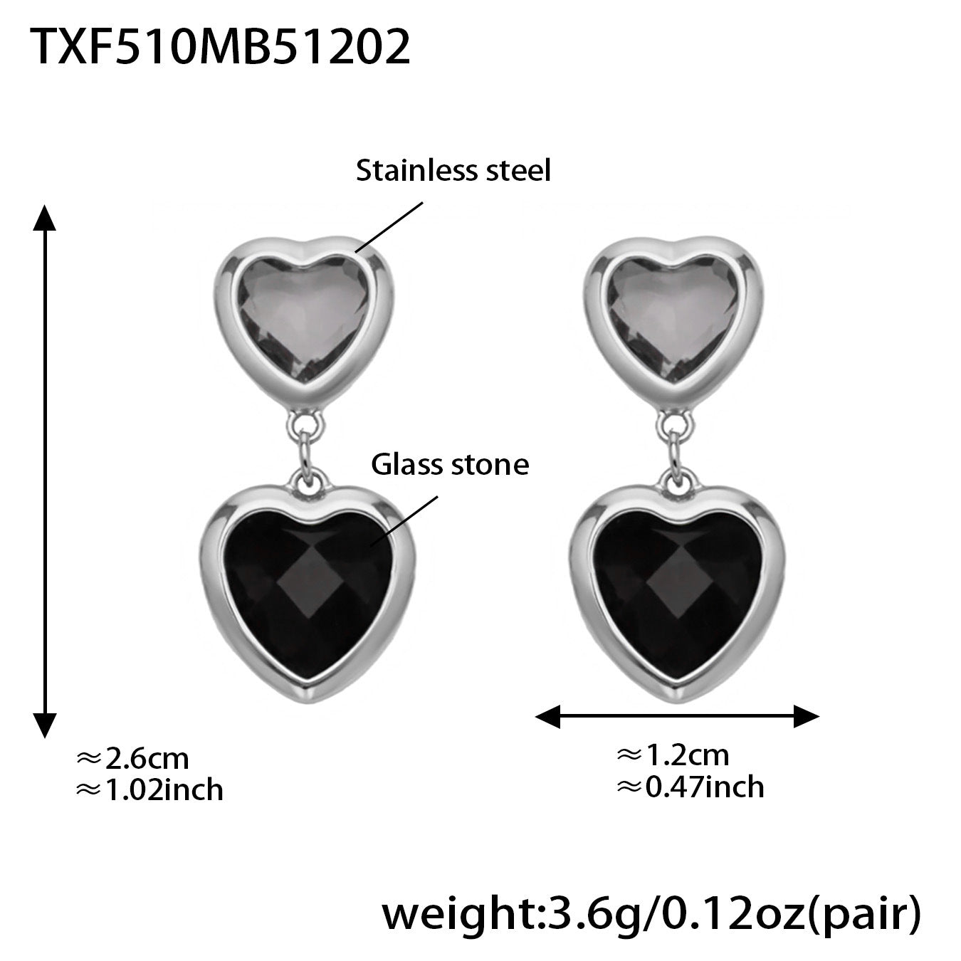 Modern Glass Shine Jewelry | Stainless Steel Necklaces, Bracelets & Earrings