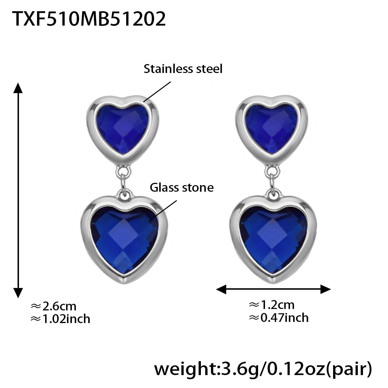 Modern Glass Shine Jewelry | Stainless Steel Necklaces, Bracelets & Earrings