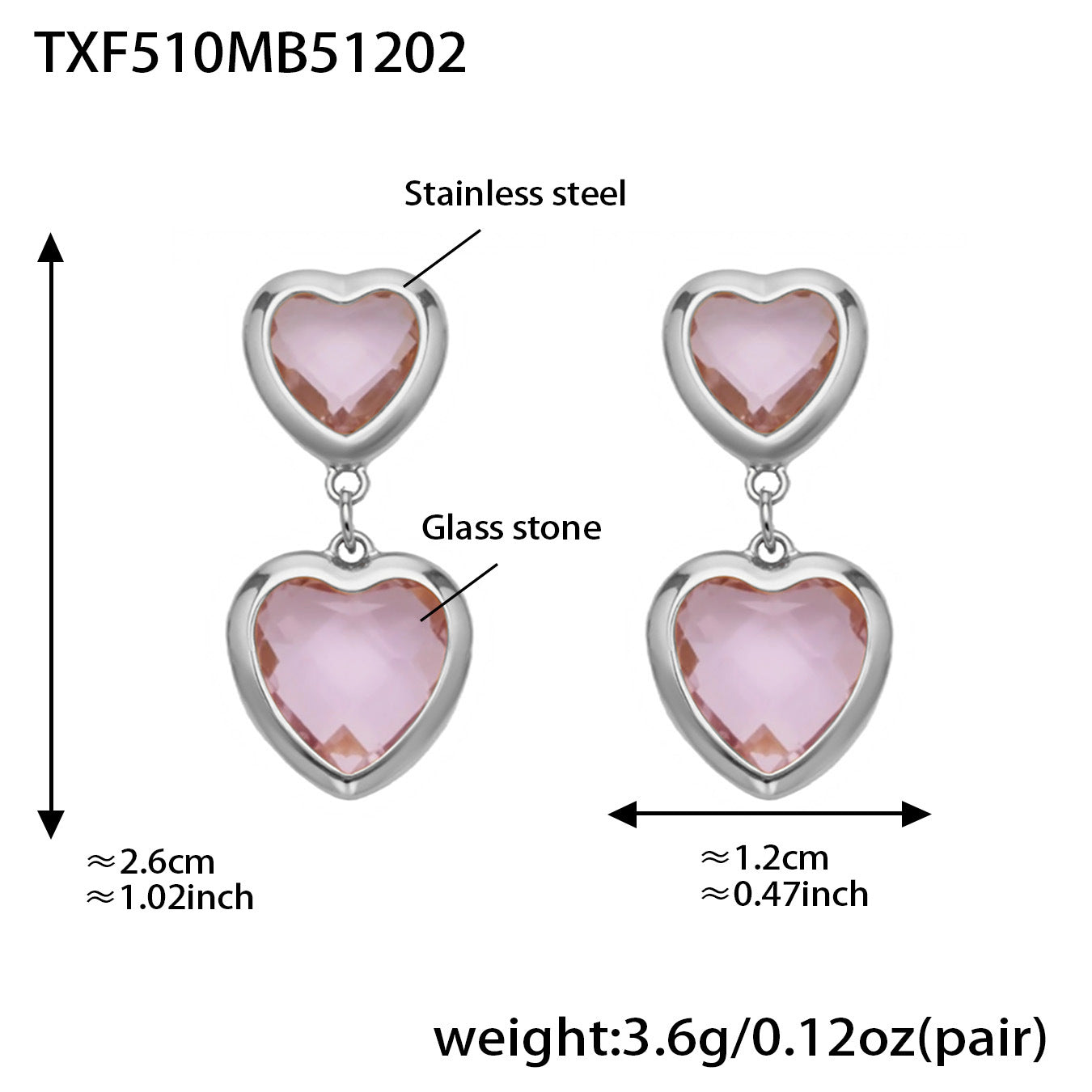 Modern Glass Shine Jewelry | Stainless Steel Necklaces, Bracelets & Earrings