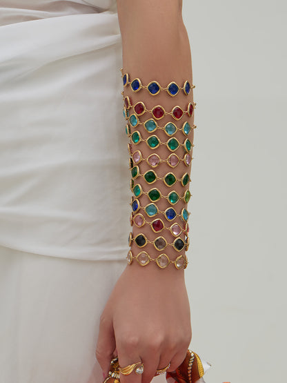 Modern Geometric Glass Jewelry | Stainless Steel Necklaces, Bracelets & Earrings