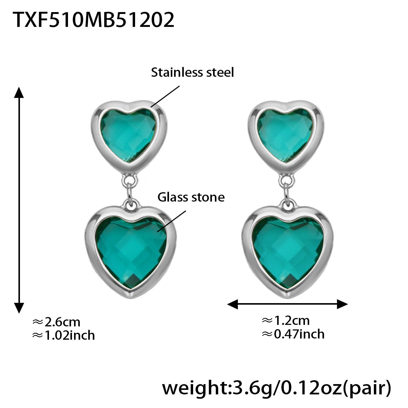 Modern Glass Shine Jewelry | Stainless Steel Necklaces, Bracelets & Earrings