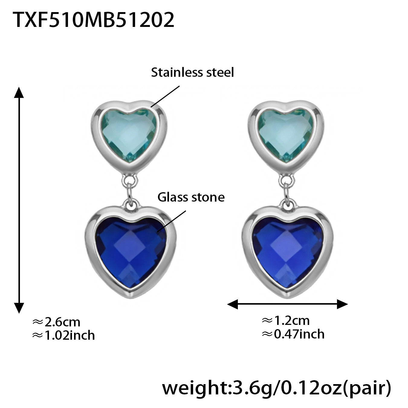 Modern Glass Shine Jewelry | Stainless Steel Necklaces, Bracelets & Earrings