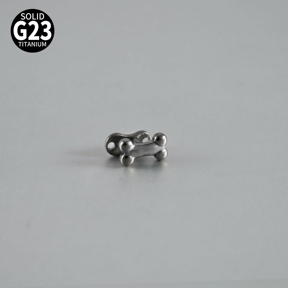 ASTM F136 Titanium Bone Dermal Anchor – Internally Threaded Surface & Collarbone Piercing Jewelry