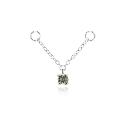 ASTM F136 Charm Cross Chain Pendant Rhinestone Earring Drop accessories